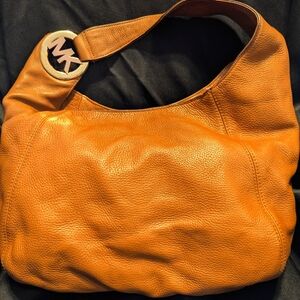 Michael Kohrs Dark Tan Shoulder Bag